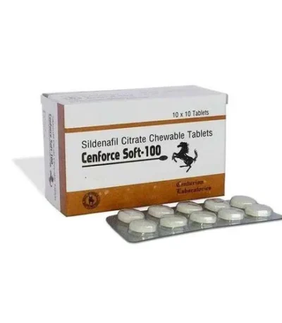 센포스 소프트 직구 실데나필 100mg 츄어블 발기부전 치료