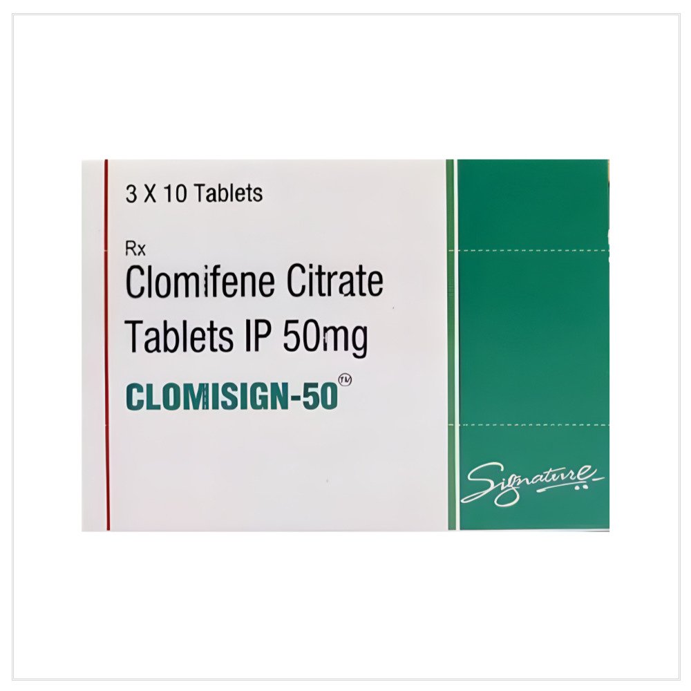 클로미사인 Clomisign 직구 - 클로미펜 2종 용량 클로미사인 직구, 클로미펜 50mg 100mg SERM 제품 Clomisign 이미지