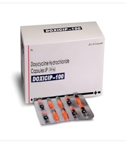 독시칩 직구, 독시사이클린 100mg 항균제 Doxicip 제품 이미지