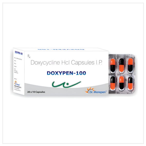 독시펜 직구 독시사이클린 100mg 광범위 항생제 감염 치료
