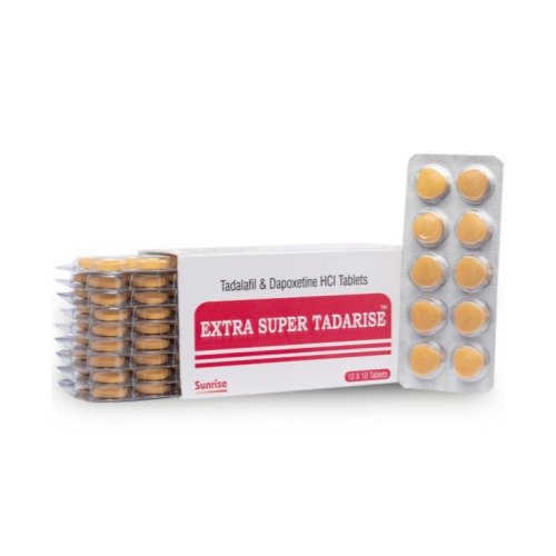 엑스트라 슈퍼 타다라이즈 40mg/60mg 엑스트라 슈퍼 타다라이즈 직구 타다라필 40mg 다폭세틴 60mg 고용량 복합 제품 이미지
