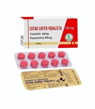 엑스트라 슈퍼 비달리스타 직구 타다라필 40mg 다폭세틴 60mg 고용량 복합 제품 이미지