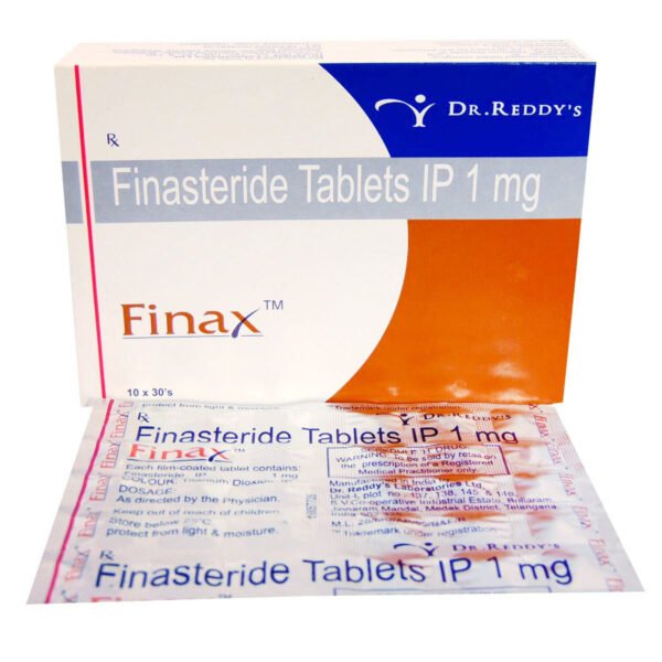 피낙스 직구 가이드 5단계 - 피나스테리드 1mg 육모 상품 박스 사진