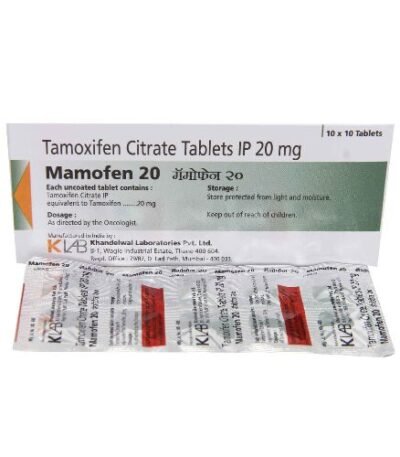 마모펜 직구, 타목시펜 20mg SERM 제품 Mamofen 이미지