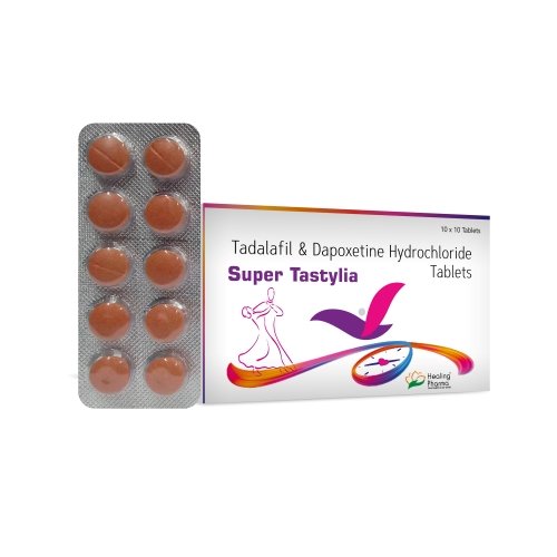슈퍼 테스틸리아 20mg/60mg 타다라필 + 다폭세틴 슈퍼 테스틸리아 직구 타다라필 20mg 다폭세틴 60mg 복합 성기능 케어 제품 이미지