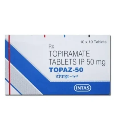 토파즈 직구 다이어트 비만치료 100mg 제품 박스 - 토피라메이트 체중 관리