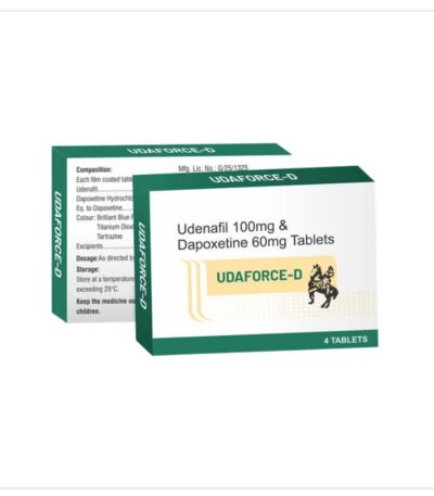 유다포스 D 직구 유데나필 100mg+다폭세틴 60mg 발기·조루 동시 케어 복합 제제