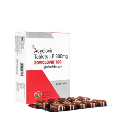 조비클로버 구매대행 최저가 제품 박스 - 아시클로버 200mg~800mg 항바이러스제