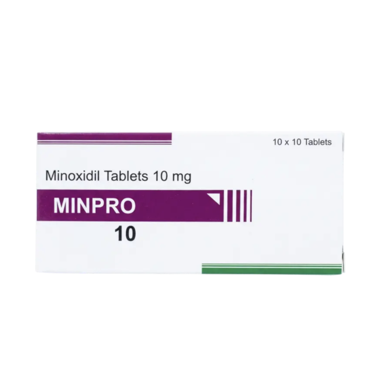 민프로10 구입 가이드 득모 제품 박스 - 미녹시딜 10mg 경구용
